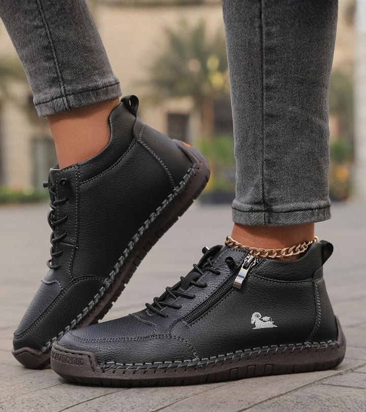 Mila | Sneakers Ortopediche con Zip - Facili da Indossare, Leggere