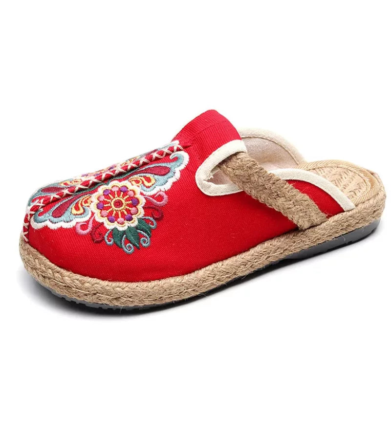 FLORA | Sandali Ricamati Ultra Leggeri