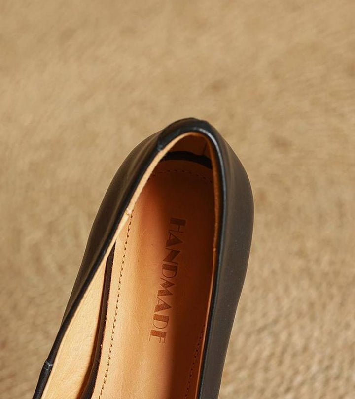 Aeris | Décolleté in Vera Pelle