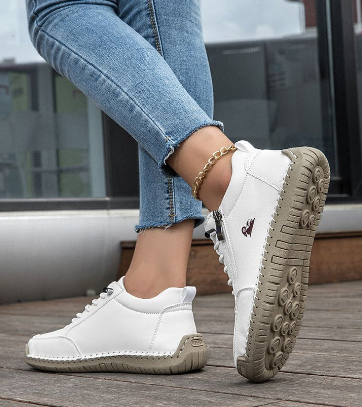 Mila | Sneakers Ortopediche con Zip - Facili da Indossare, Leggere