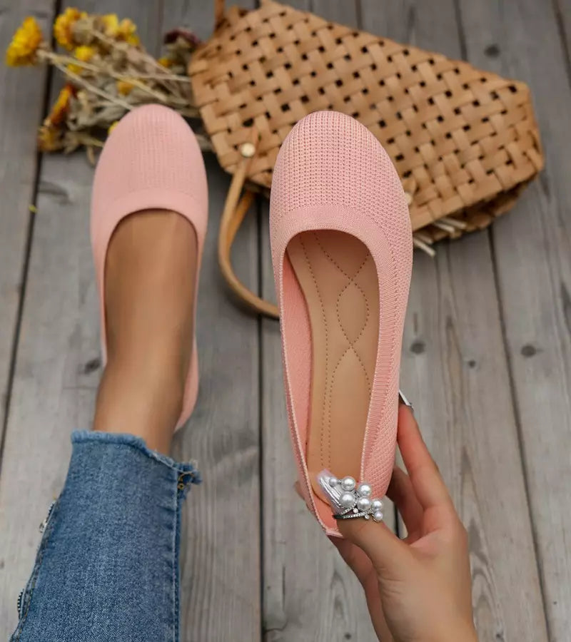 Ballerina  | Ballerine Intrecciate Ultra Confortevoli per Tutti i Giorni