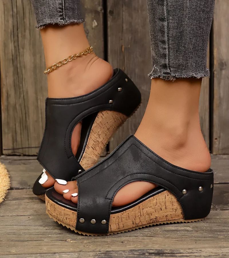 Lumi | Sandali con zeppa in sughero — leggeri, eleganti, tutto il giorno