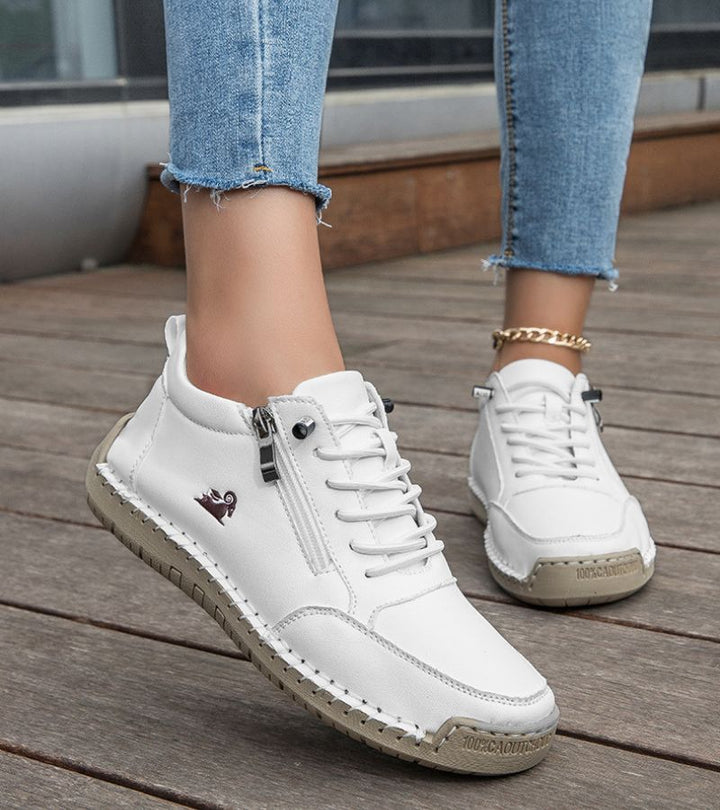 Mila | Sneakers Ortopediche con Zip - Facili da Indossare, Leggere