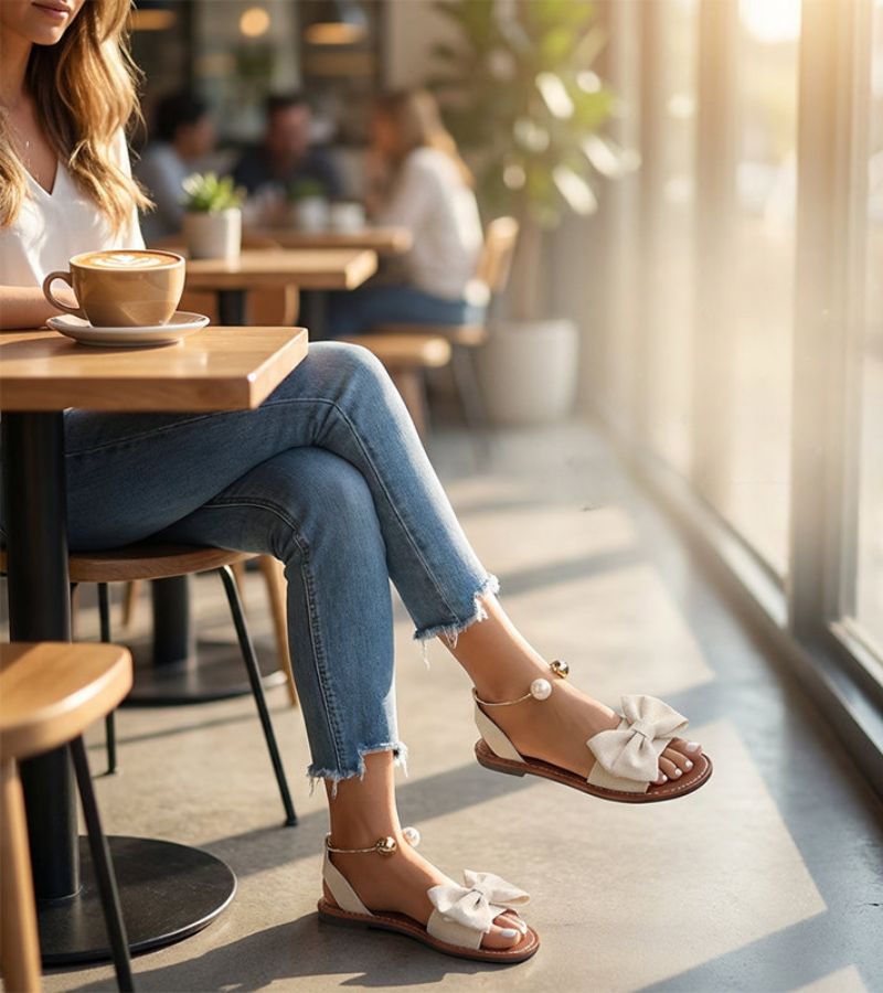 Carla | Il Sandalo Gioiello che Trasforma Ogni Look