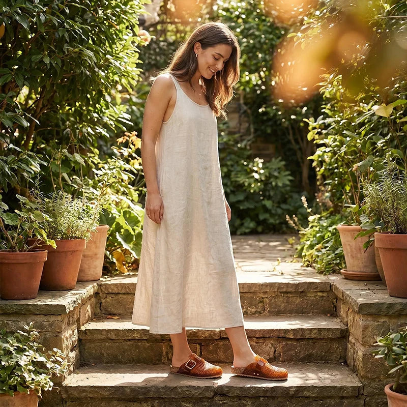 Lucia | Mules sandalo Jelly cristallo, traspiranti, comode e facili da indossare