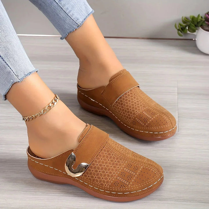 LION | Zoccoli Ortopedici Eleganti con Zeppa – Comfort Quotidiano