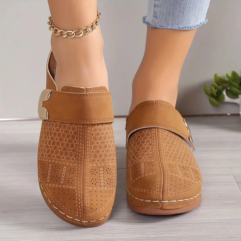 LION | Zoccoli Ortopedici Eleganti con Zeppa – Comfort Quotidiano