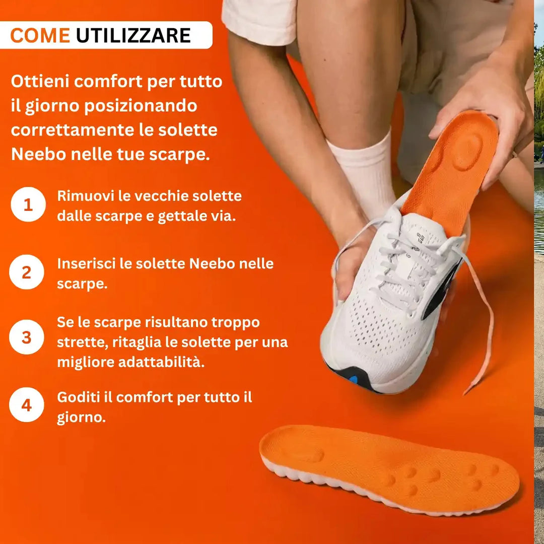 Prothex™ | Solette ortopediche massaggianti per scarpe