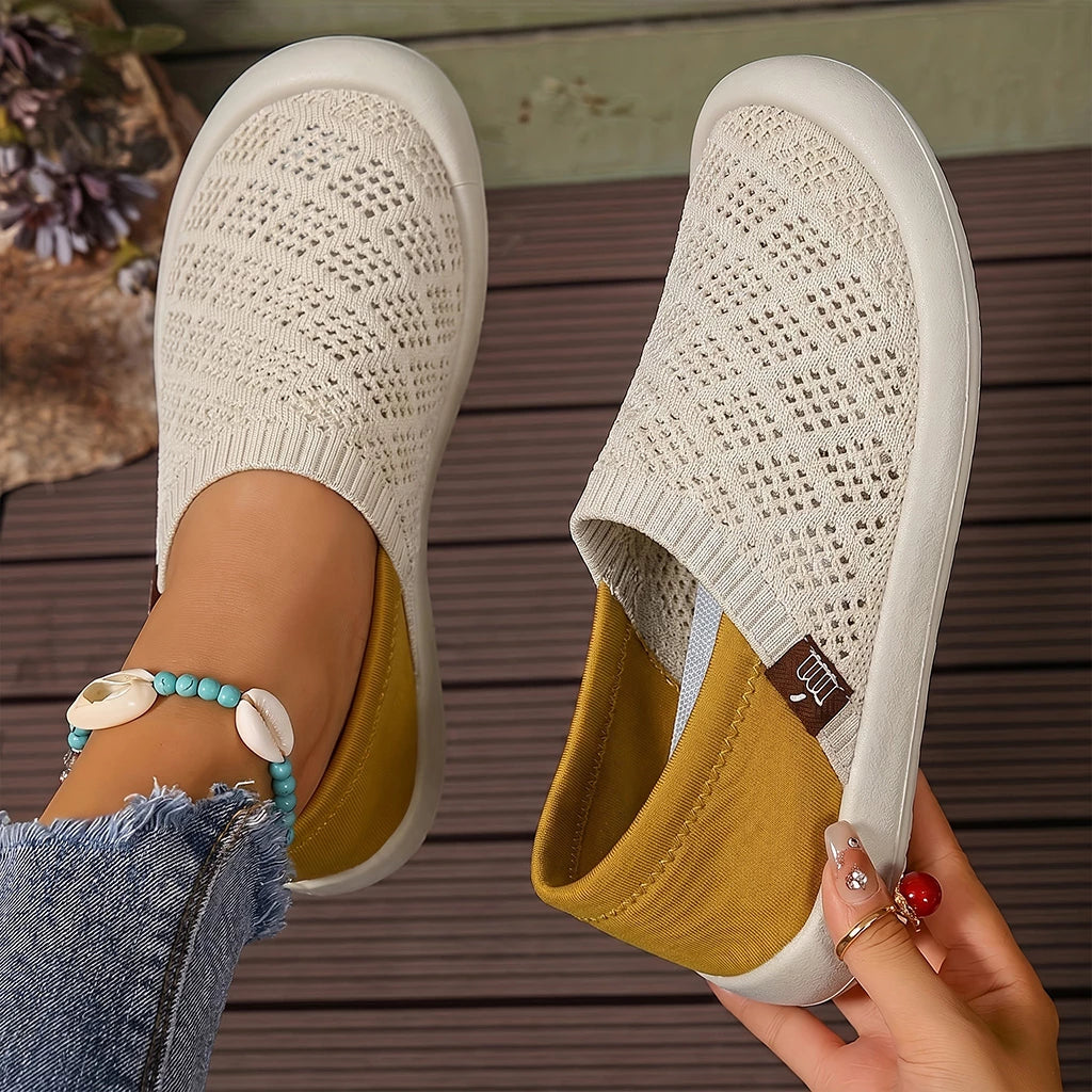 Lorena | Sneaker Slip-On Traforata, Leggerezza e Freschezza per l'Estate