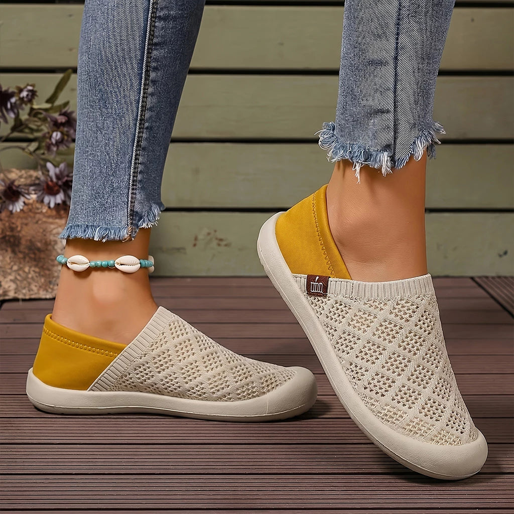 Lorena | Sneaker Slip-On Traforata, Leggerezza e Freschezza per l'Estate