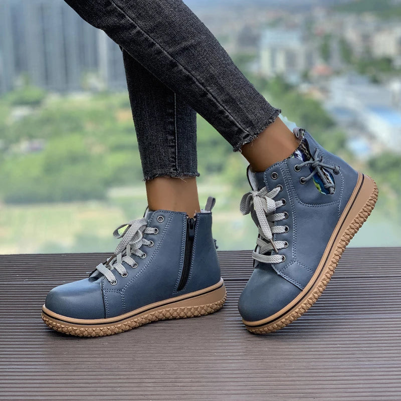 Blum | Stivaletti casual foderati impermeabili, ortopedici e antiscivolo